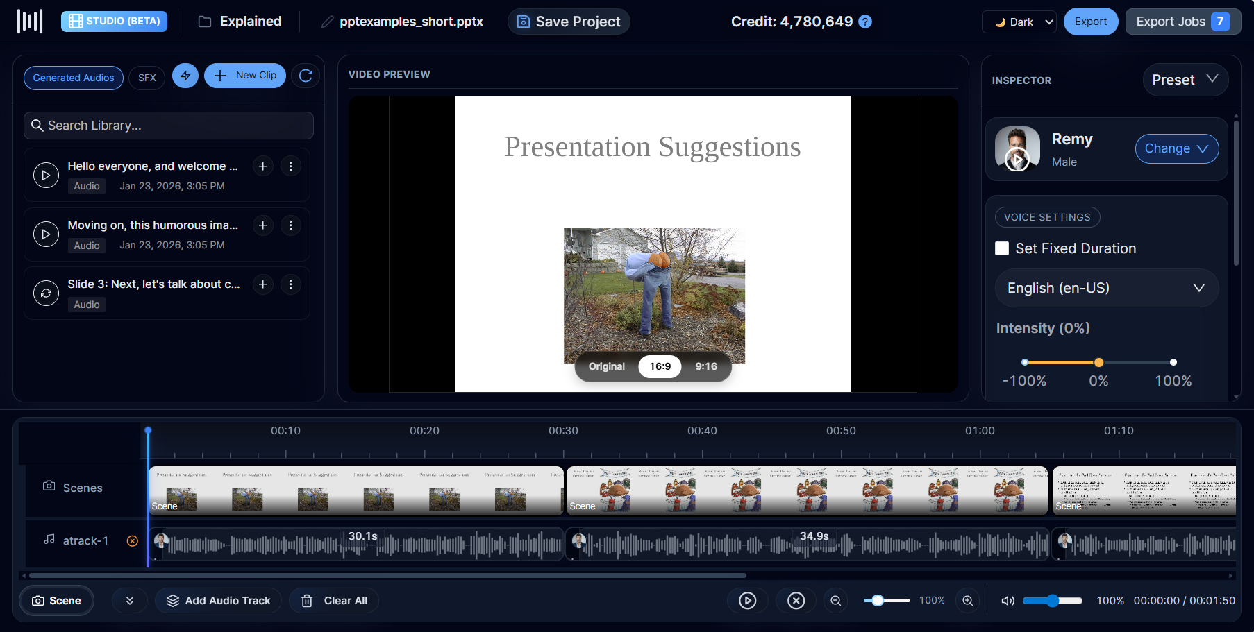 PowerPoint to Video